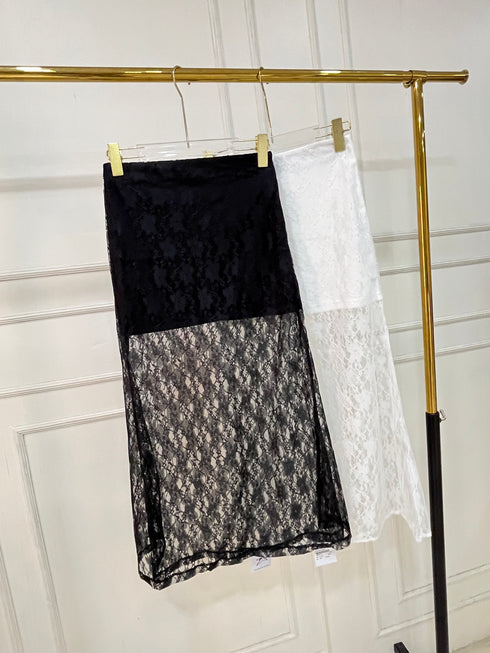 A-Line Summer Lace Skirts